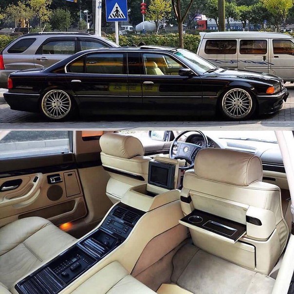Раньше не экономили #BMW E38 750Li