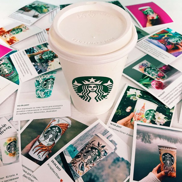 Считанные часы до главной новости этой осени! Какими будут особенные праздничные стаканчики #Старбакс10Лет Узнаем совсем скоро! 