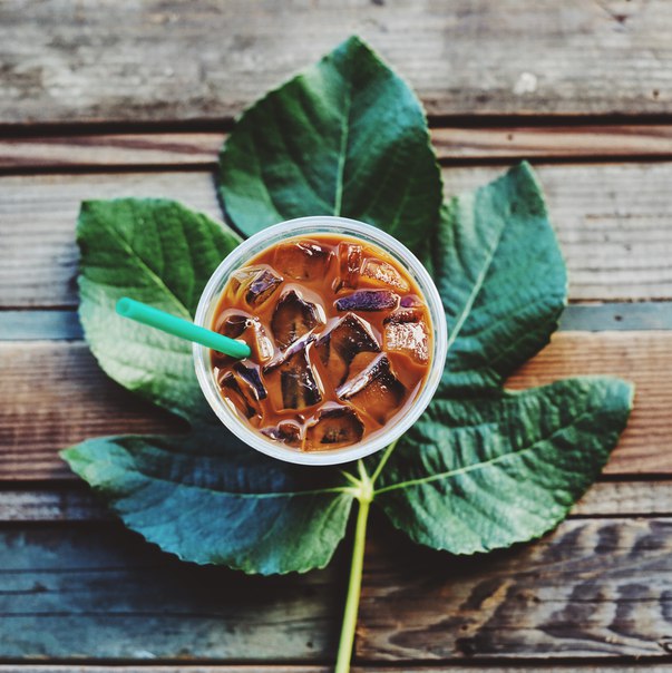 Когда все еще не в силах проститься с летом: #ВанильноСливочныйКолдБрю 