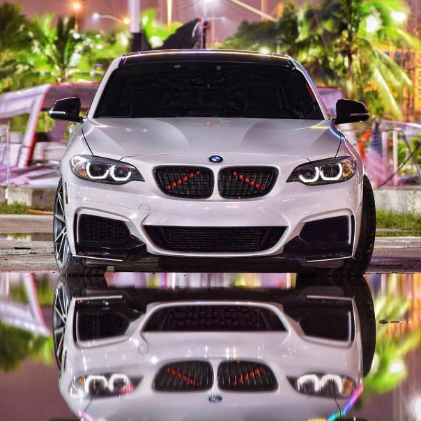#BMW Alpine White F22