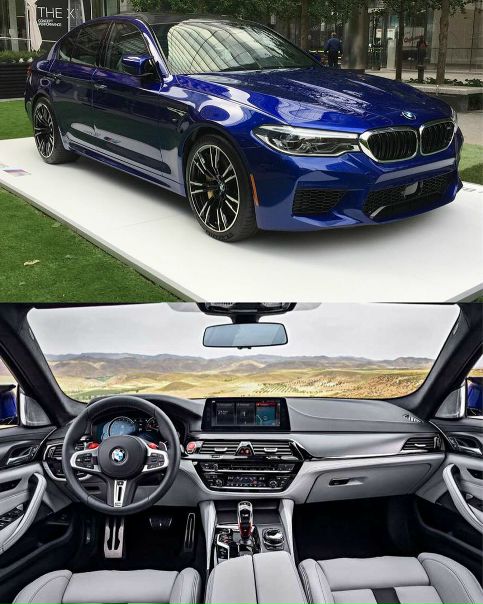 #BMW M5 F90 Marina Bay Blue