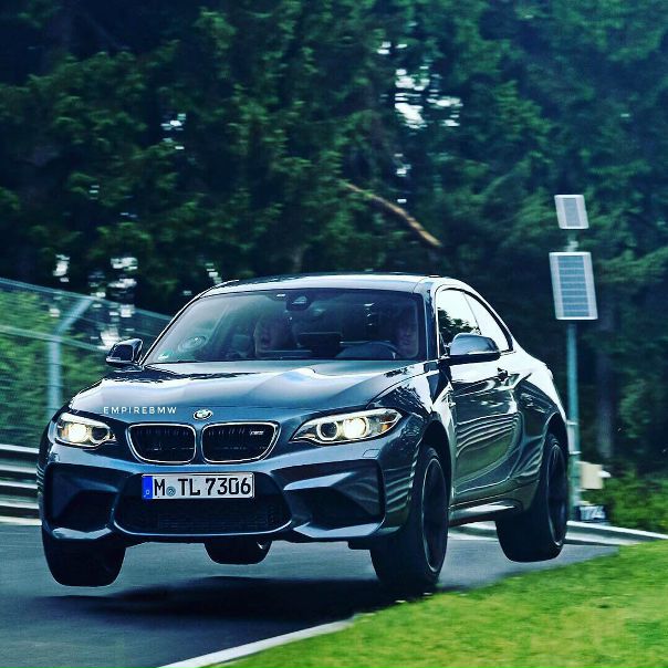 #BMW ///M2 F87 взлетает 